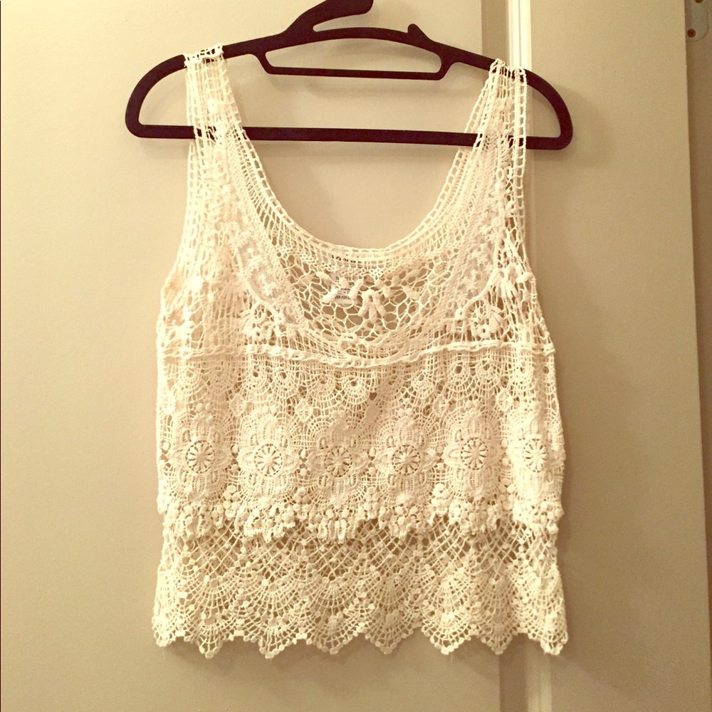 Crochet tank top